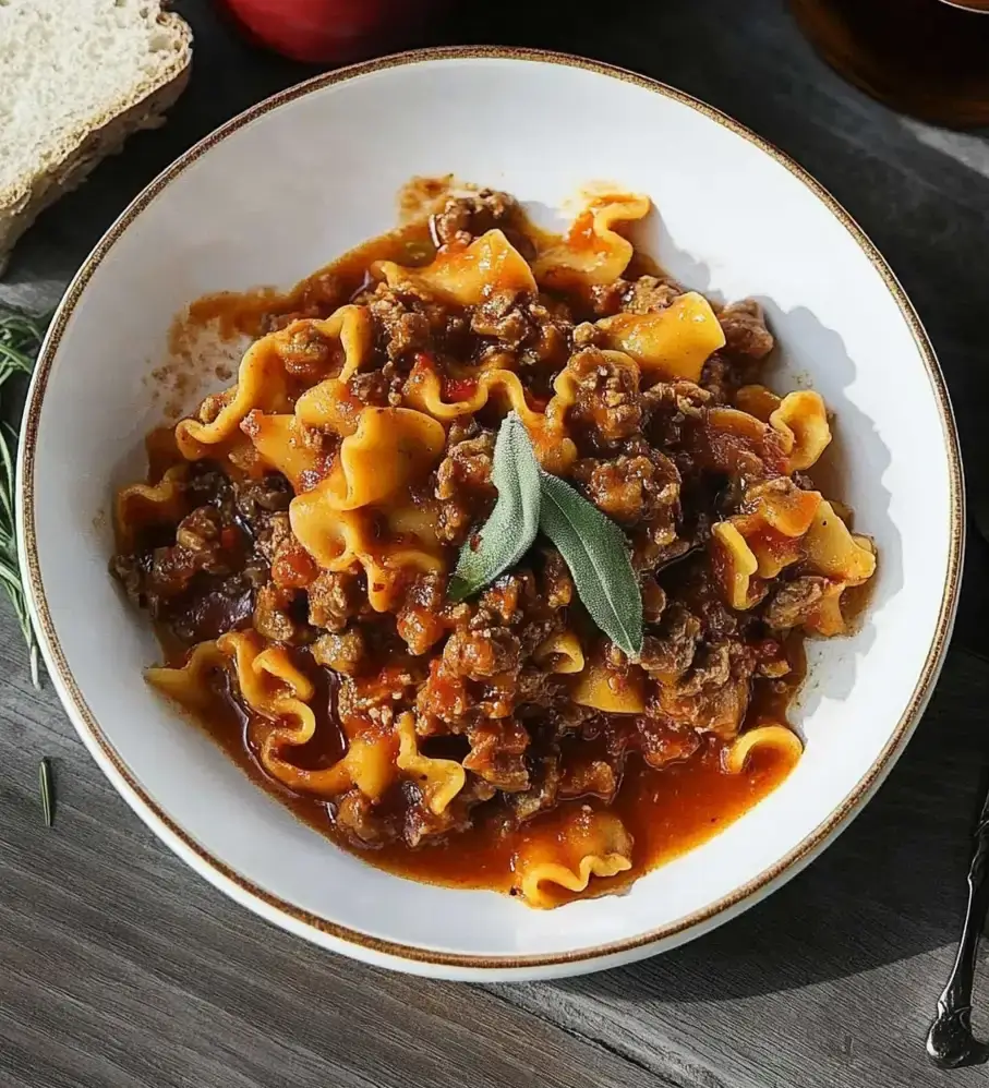 lamb ragu d'abruzzo rose mary recipe