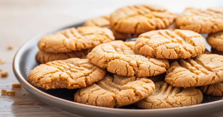 3-Ingredient Peanut Butter Cookies