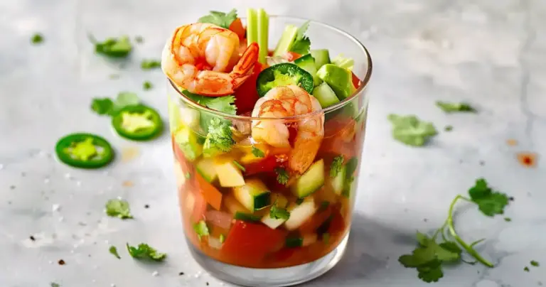 Authentic Mexican Shrimp Cocktail (Coctel de Camarones estilo Mexicano)