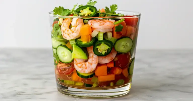 Authentic Mexican Shrimp Cocktail (Coctel de Camarones estilo Mexicano)