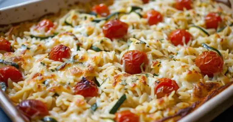 Baked Vegan Orzo Recipe