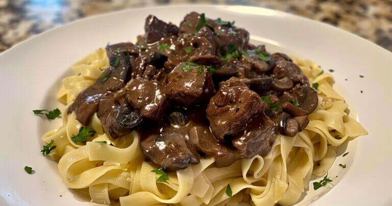 Beef Stroganoff