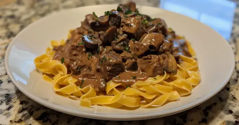 Beef Stroganoff