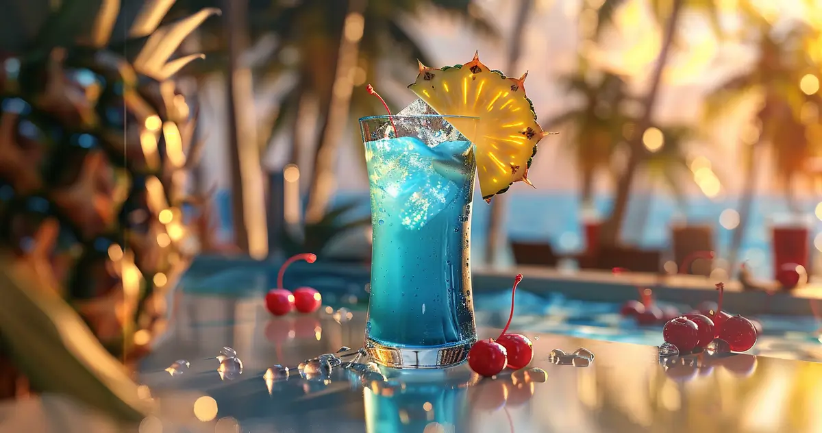 Blue Hawaiian Cocktail