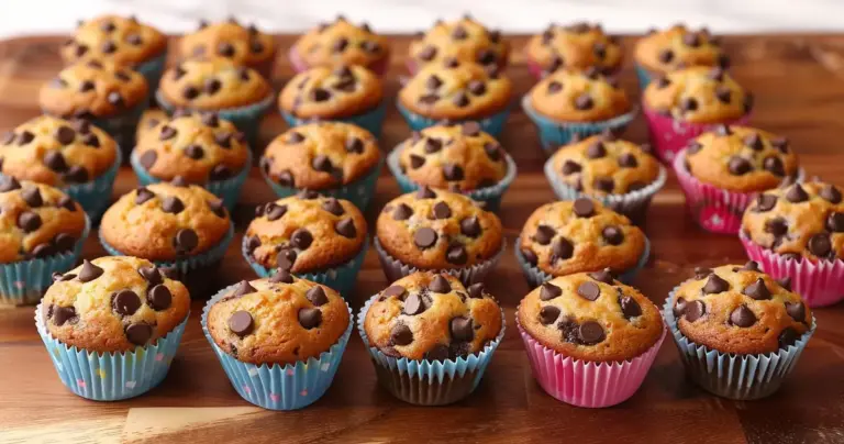 Chocolate Chip Mini Muffins