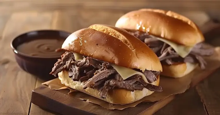 Easy French Dip Sandwiches by bellrecipes