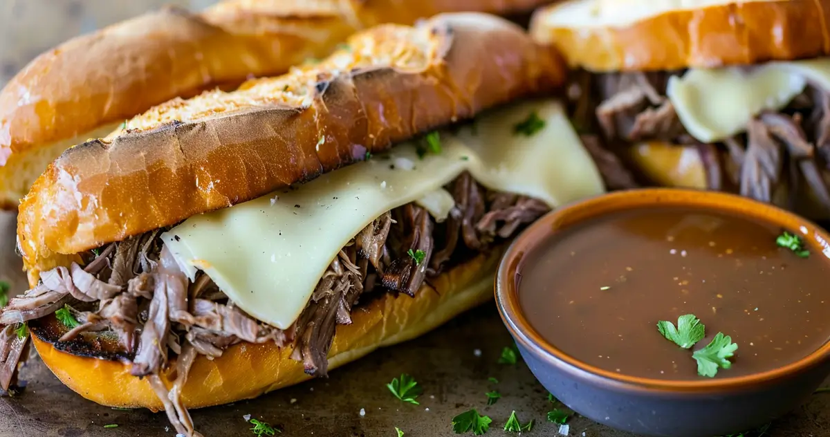 Easy French Dip Sandwiches by bellrecipes