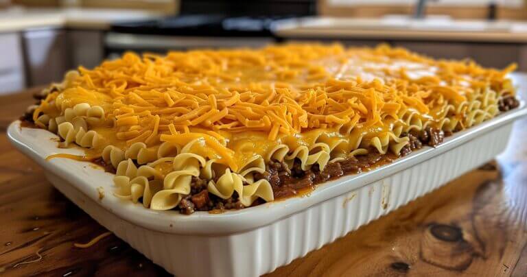 Grandma's Hamburger Casserole