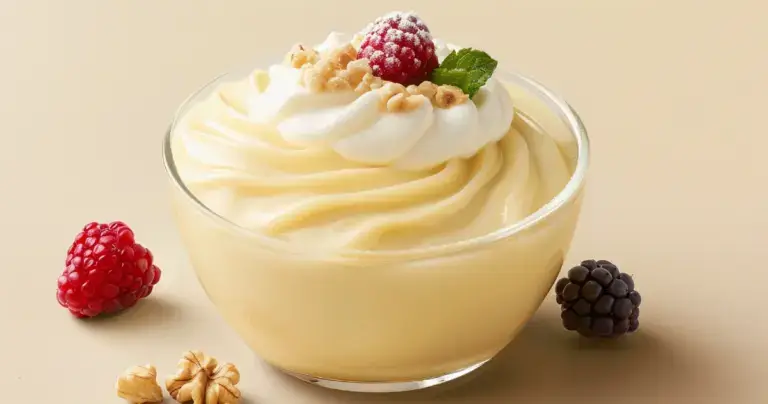 Homemade Vanilla Pudding