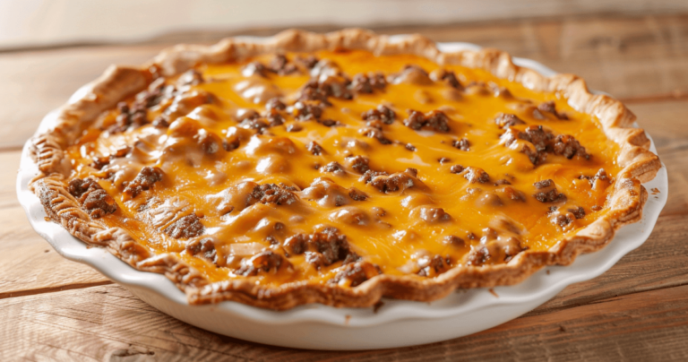 Impossibly Easy Cheeseburger Pie