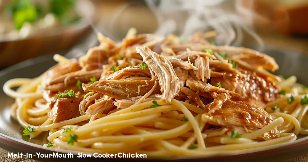 Melt-in-Your-Mouth Slow Cooker Chicken