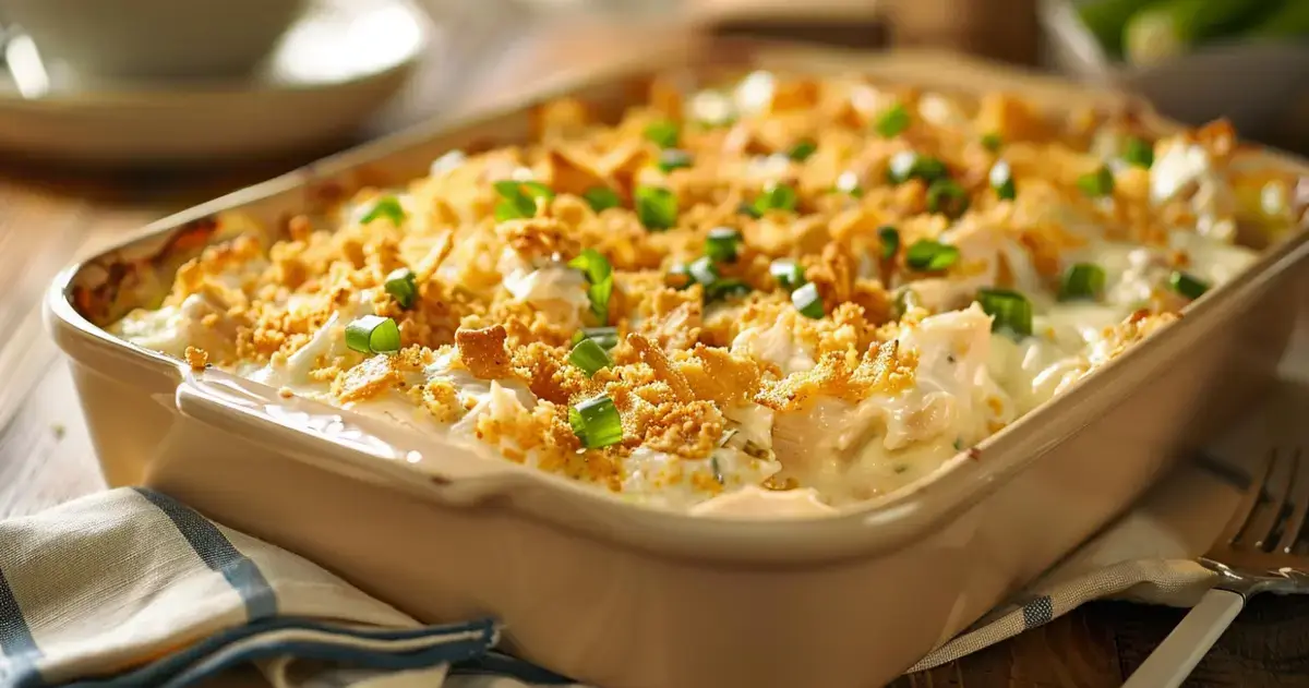 Million Dollar Chicken Casserole - Creamy & Irresistible