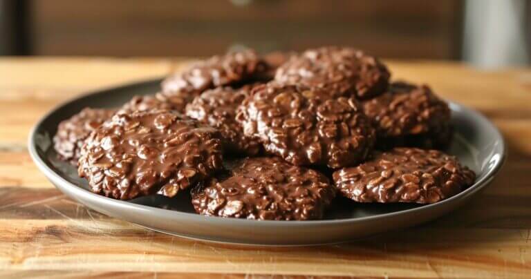 No-Bake Chocolate Oatmeal Cookies