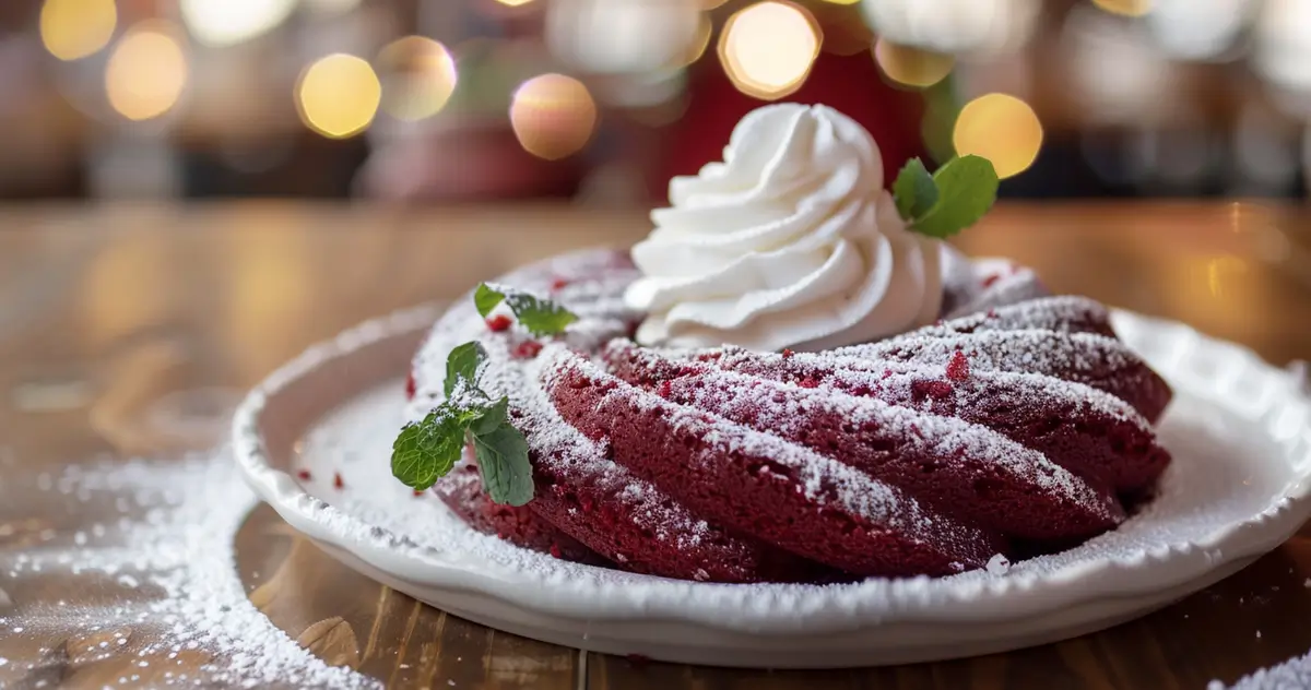 Red Velvet Funnel Cake Recipe - Easy & Decadent Treat