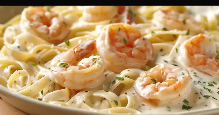 Shrimp Fettuccine Alfredo