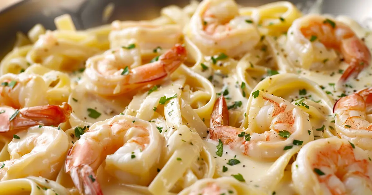 Shrimp Fettuccine Alfredo