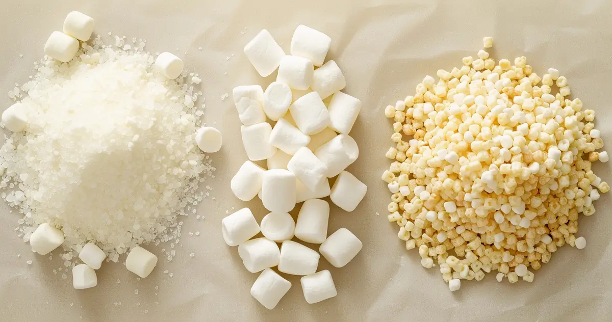 Marshmallow Rice Krispie Treats recipe ingredients