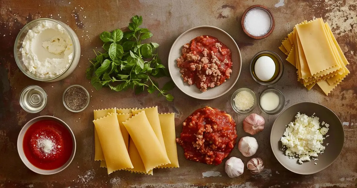 World’s Best Lasagna recipe ingredients