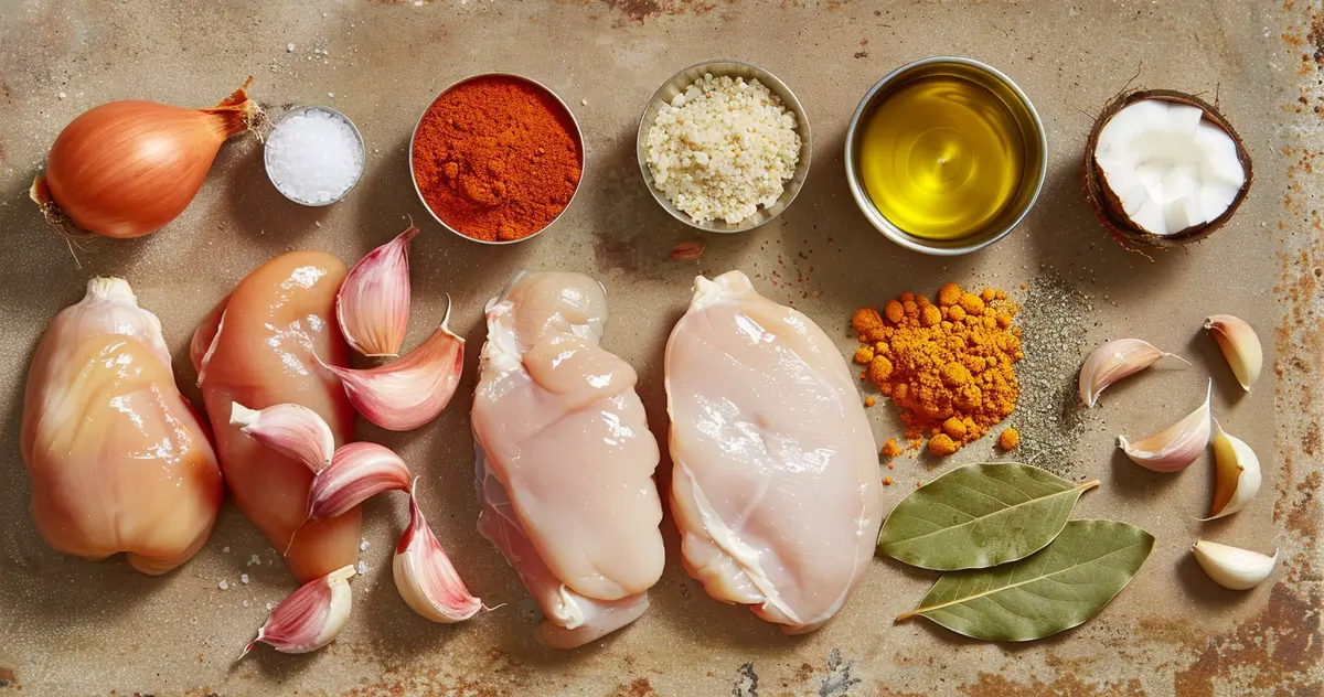 Indian Chicken Curry recipe ingredients