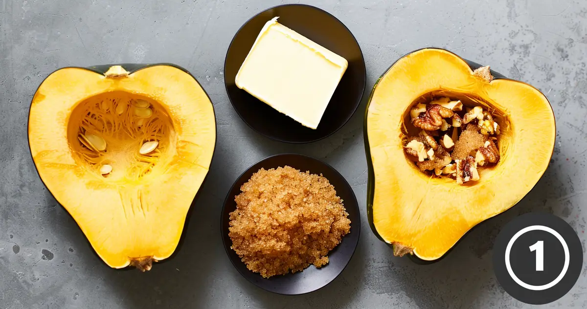 Acorn Squash recipe ingredients