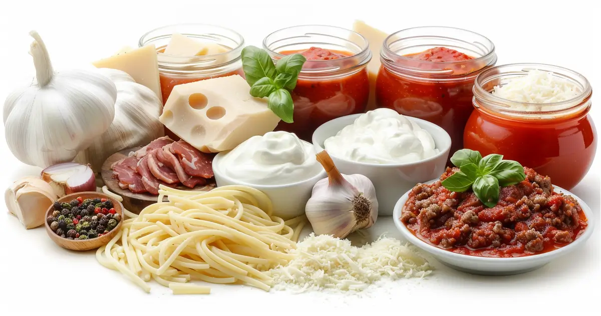 Baked Ziti recipe ingredients