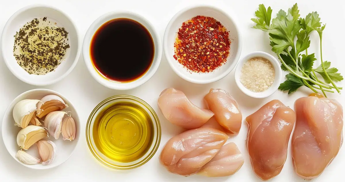 Honey Glazed Chicken recipe ingredients