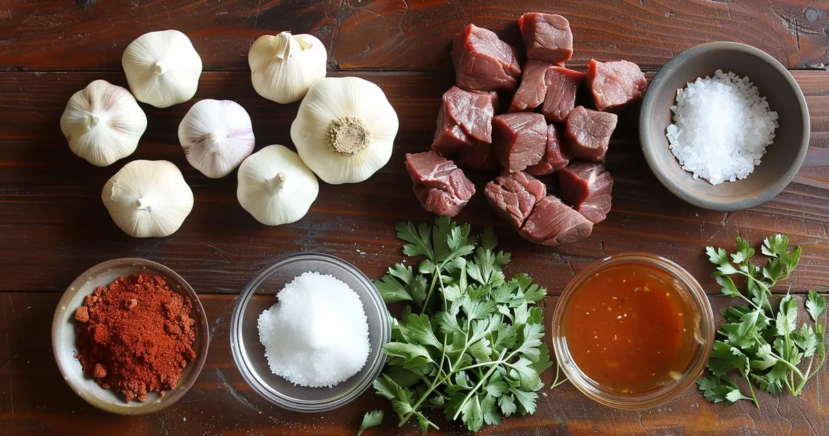 Hungarian Goulash recipe ingredients