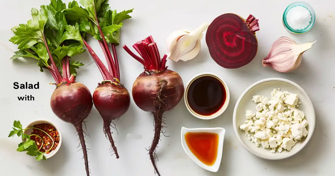 Roasted Beet Salad with Feta by BellRecipes recipe ingredients