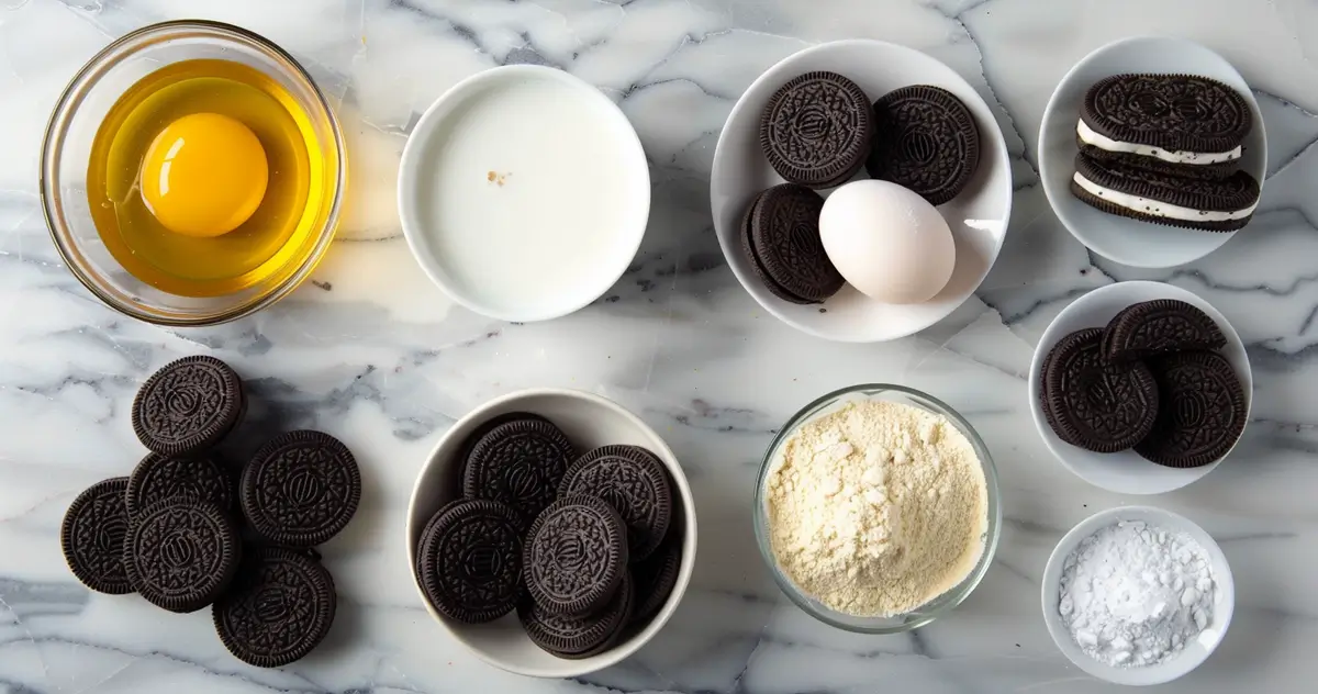 Deep-Fried Oreos recipe ingredients