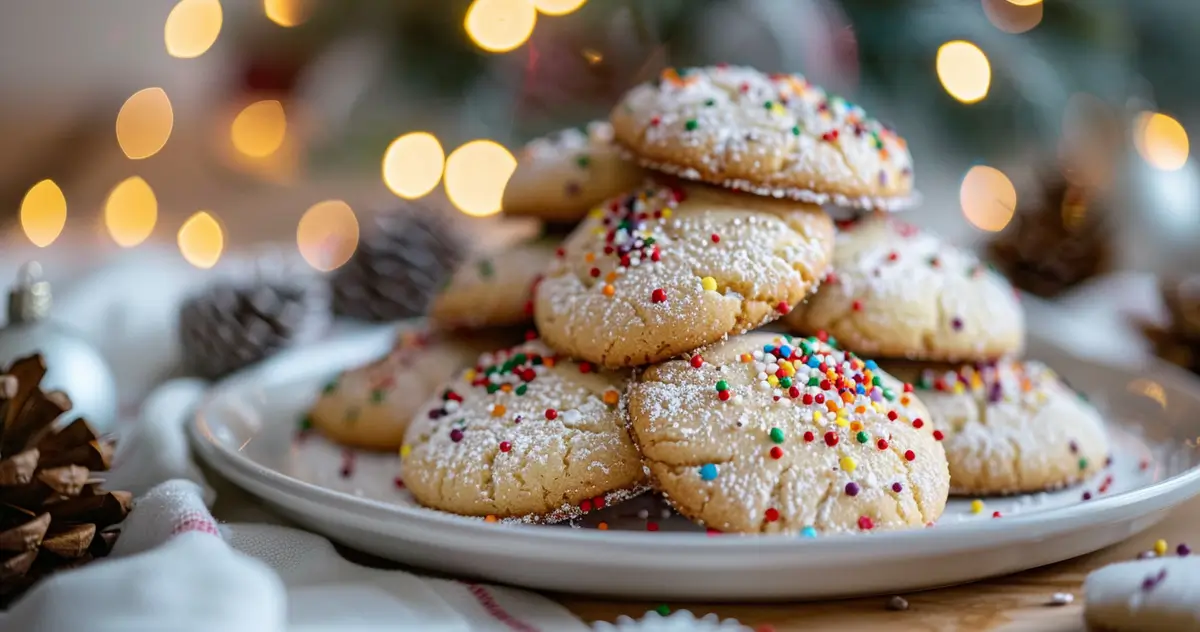 Best Ever Christmas Ooey Gooey Butter Cookies for the Holidays