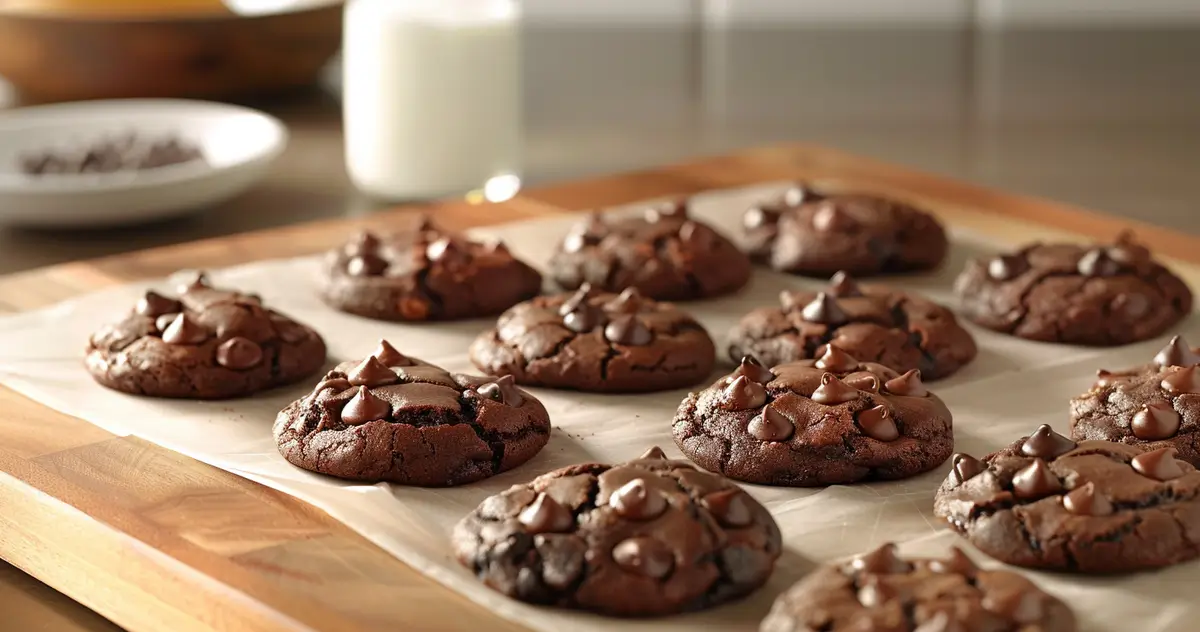 Brownie box mix with bananas cookies