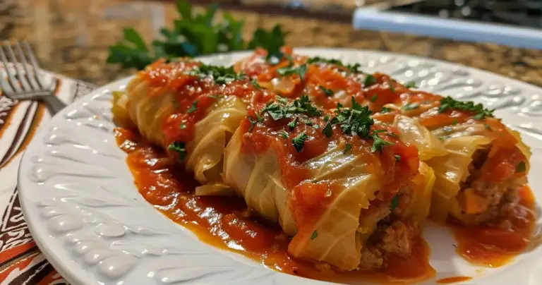 Dr Nouns stuffed cabbage