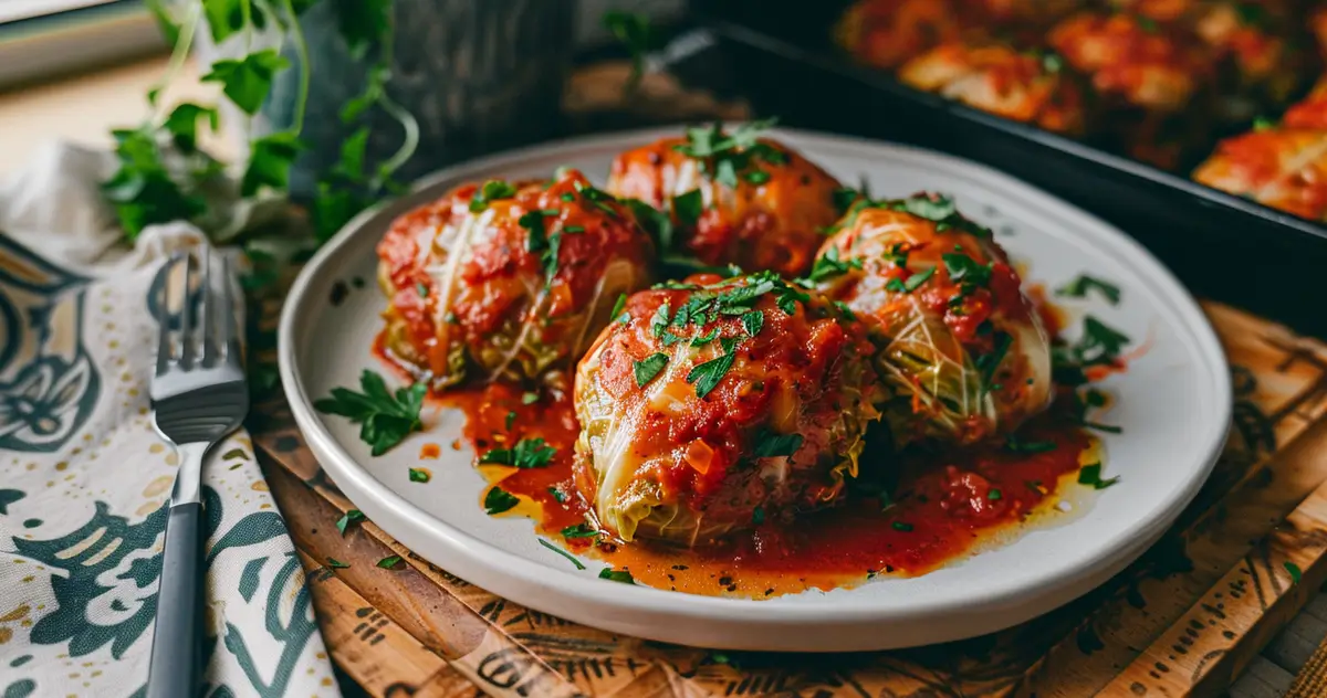 Dr Nouns stuffed cabbage