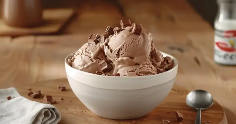 Easy Ninja Creami Chocolate Malt Ice Cream