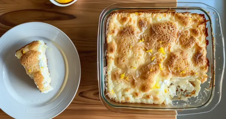 Lemon Cream Cheese Dump Cake - Easy & Tangy Dessert