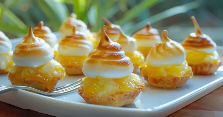 Lemon Meringue Pie Bites - Tangy, Sweet, Perfect Mini Treats