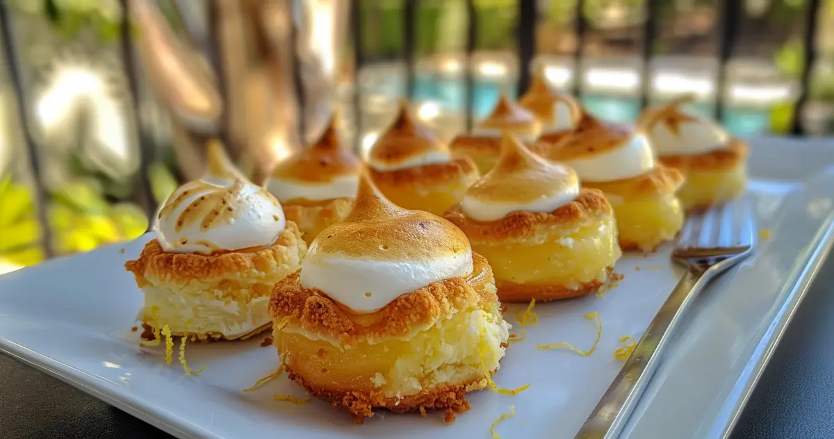 Lemon Meringue Pie Bites - Tangy, Sweet, Perfect Mini Treats