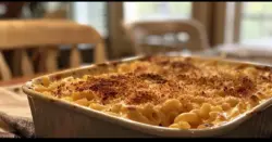 Nashville chicken with mac n cheese