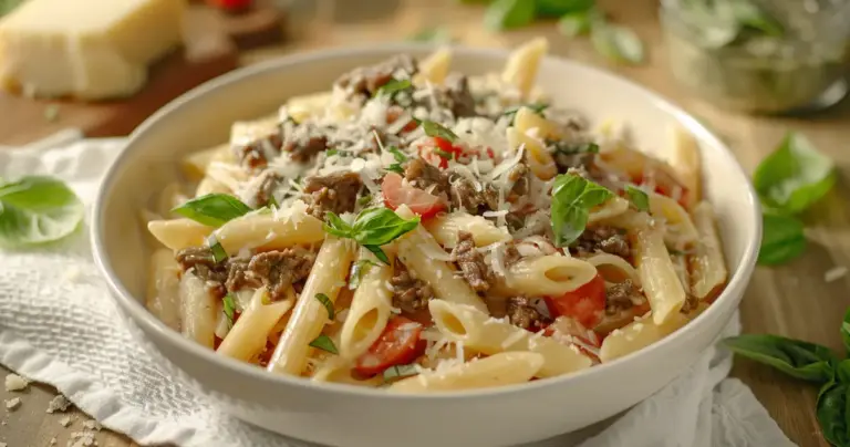 One pot meal for large family pasta