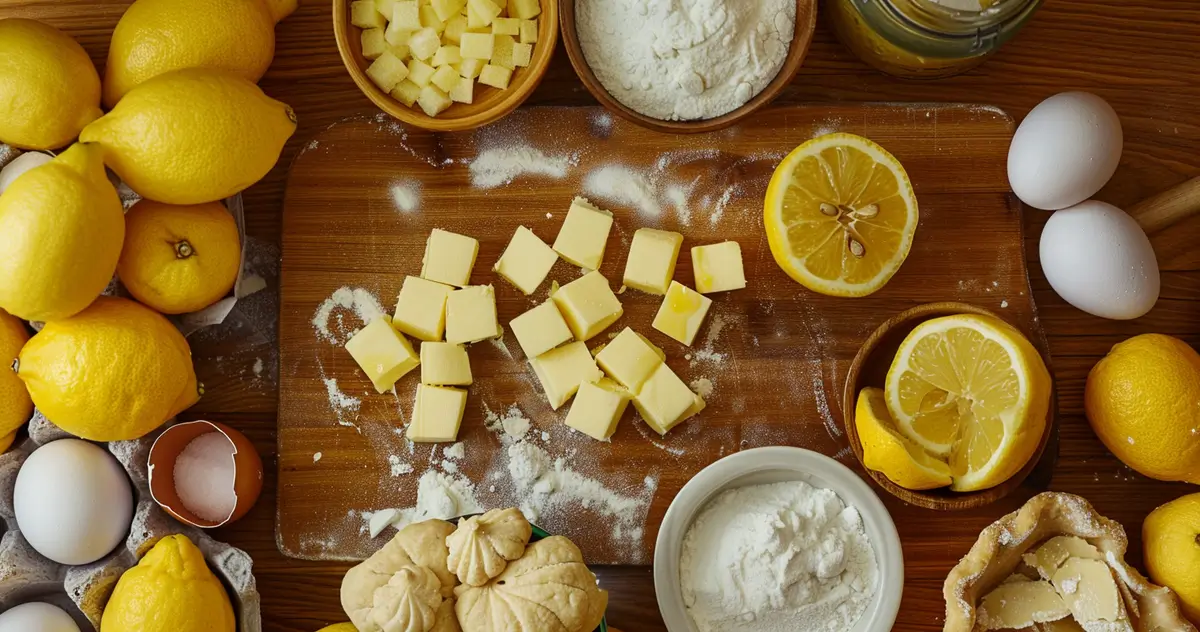 Lemon Meringue Pie Bites recipe ingredients