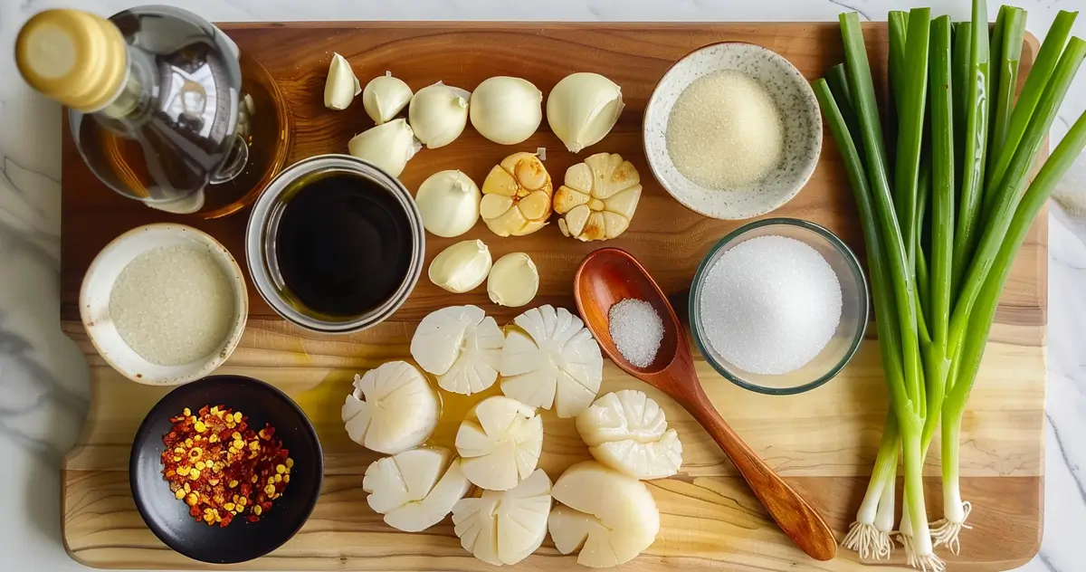 Best Asian scallop recipe ingredients